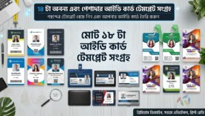 18 Graphic ID Card Templates PSD Professional Identification free
